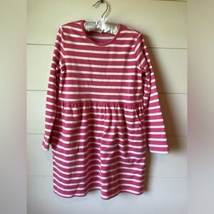 GAP Long sleeved striped play dress Girls M